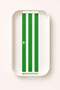 Be-Kct64-Y Melamine Green 19*33 cm Serving Tray
