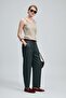 121190033 Seam Jogger Pants Women's Trousers Khaki - 2