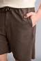 100% Cotton Baggy Fit Stretchy Waist Pocketed Shorts H7787Ax26Hs - 4