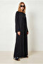 Women's Black Blouse Pants Cardigan 3-Piece Knitted Set Tkm-19000501 - 2