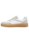 Women's Vegan Leather White Sneakers - The Wise Owl Design - 6