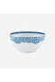 Coralina by Oscar De La Renta Blue Porcelain Serving Bowl 24 cm