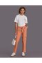 Senior Girls Orange Cargo Pants