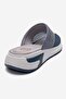 Glea Blue Stone Closed Toe Women's Slippers - 5