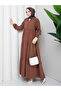 Women's Front Buttoned Modal Dress - 7