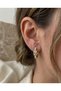 Zircon Stone Jewelry Model Xuping Steel Earrings