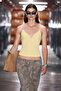 Monstery Women's Soft and Flexible Fabric Silicone Strap Blouse Yellow Blouse - 2