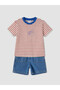 Trendlucky Striped Baby Boy Shorts Set with a Difference - 2