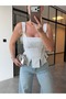 Ip Detail Corset Blouse - 3