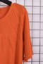 Women's Plus Size Lycra Crew Neck Stone Print Short Sleeve Mom T-Shirt Combed Cotton Blouse - 8