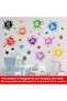 Colorful Inspirational Quotes Wall Decals Watercolor Paint Wall Decals Ink Splatter Splotches Wall Stickers - 3