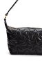 حقيبة كتف وحقيبة كروس نسائية سوداء بنمط نجمة - 3