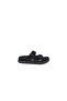 Pienn 124 Women's Black Buckle Slippers
