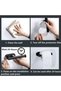 Matte Black Adhesive Toilet Paper Holder - No Drilling Required Toilet Paper Hanger - 5