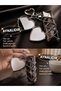 Mirrored Heart Lipstick Carrying Case Accessory with Chain Charm