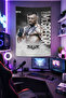 Ufc-K2 Wall Covering Brilliant Quality Fabric Room Decor Tapestry Wall Carpet Gaming