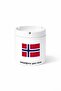 Country No Norway Norway Flag Flag Double Sided Printed Ashtray Ashtray Gift