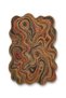 Sdt Shape Theme Patterned Modern Woven Base Decorative Carpet Sdt1615