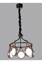 Modern Lighting, Chandelier, 3 colors mode LED Light, Leather Designs Chandelier, 45x35x110 cm Suitable for bedroom and living room, Adjustable height.