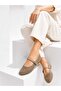 Women's Elegant, Mesh Detailed, Stylish, Comfortable, Casual Ballerinas - 2