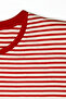 Padded Crew Neck Striped Sleeveless T-Shirt - 7