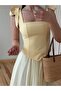 Yellow Shoulder Bow Tie Bustier - 70273 - 4