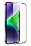 URR iPhone 15 Pro 2.5D واقي شاشة زجاجي مضاد للكهرباء الساكنة - أسود
