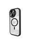 Apple iPhone 11 Compatible Case Telescope Lens Magsafe Silicone Cover - Black