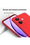 Solid Color Θήκη Σιλικόνης Red (Oppo A40) - 3