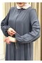 New Season Embroidered Ferace Tesettür Women's Outerwear