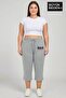 Big Size Women's Bermuda Shorts Comfortable Fit Brooklyn 1970 Printed Spr26Bsrk591-03