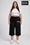 Plus Size Women's Shorts New York Printed Comfortable Fit Spr26Bsrk591-05