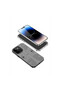 Apple iPhone 14 Pro Max Compatible Case Mechanical Bumper Cover - Black - 5