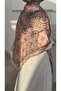 وشاح كتف مربع من زير مقاس 140x140 سم - 3