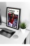 Cristiano Ronaldo Poster, Ronaldo Football Wall Art, Framed Soccer Print, Portugal Decor, Sports Artwork, CR7 Poster 30x40 cm Black Floating Framed - 2