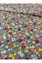 100% Cotton Patterned Poplin Fabric - Floral - (50×170cm) - 2