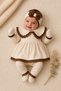 Adel Baby Girl Newborn Baby Set 5-Piece Set - 3