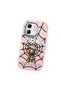 Infinix Hot 50I Compatible Case Camera Protector Pink Silicone Couple Phone Case Spiderman Patterned - 3