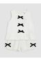 Lcw Baby Bow Detailed Baby Girl Set