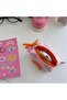 Pink Satin Orange Bow Mini Wallet/ Airpods-Earphone Case/Keychain/ Coin Purse/ Bag Charm - 2
