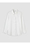 Lcw Everyday White Embroidered Women's Shirt Tunic - 5