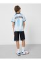 Teens Football Inspired Argentina Print Jersey T-Shirt and Shorts Set - 5