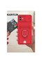 Samsung Galaxy A05 Compatible Case Zuma Silicone with Business Card Holder and Ring - Navy Blue - 4