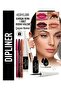 (1 Piece) Waterproof Black Dipliner + 1 Piece Mixed Color Lip Liner Is a Gift, Waterproof Dipliner, Black Eyeliner