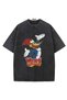 Vintage Woody Washed Retro Unisex Oversize T-Shirt