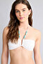 Regular Fit Wrinkled Textured Fabric Bikini Top G3771Ax26Sm