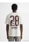 Vizyon New Season Crew Neck Mickey Mouse Printed Men's T-Shirt - 4