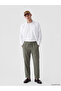 Nevavm Relax Fit Textured Men's Trousers with Difference