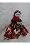 Geographical Marked Traditional "Carrying Water Test Stone" Handmade Cloth Doll B13B - 3