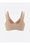 Non-wired, non-padded, plain sports bra - 2